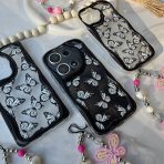 قاب موج پروانه مشکی بدون آویز  کد RC0310013 - تصویر 3