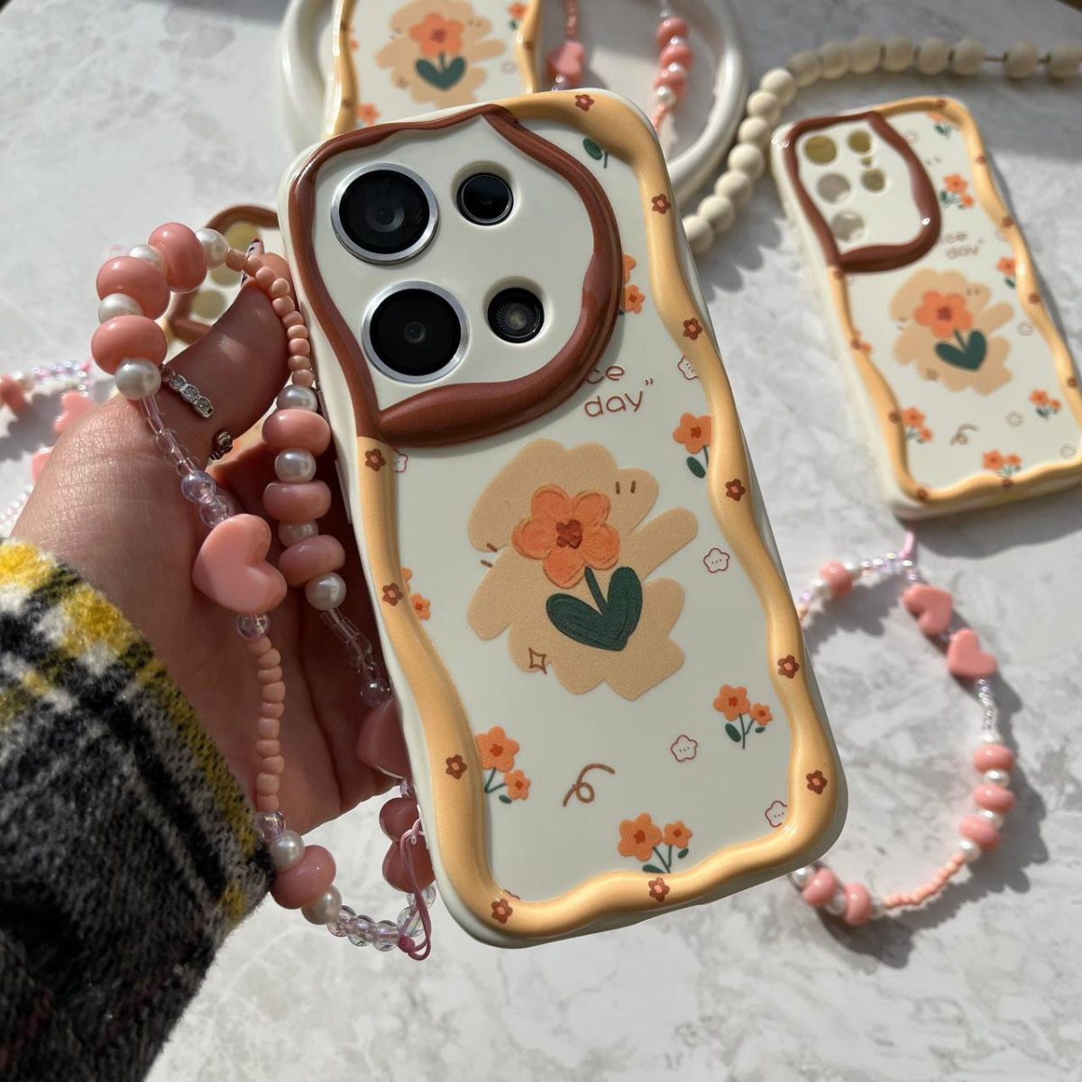 قاب موج گل NICE DAY  بدون آویز  کد RC0310006 - تصویر 3