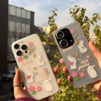 قاب مات PINK RABBIT همراه با آویز - تصویر 3
