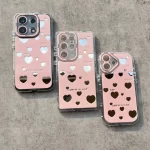 قاب آیینه ای  pink love
