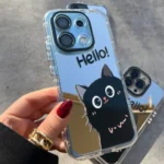 قاب آیینه ای hello cat