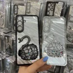 قاب قو آکواریومی همراه با برگه سری آیفون